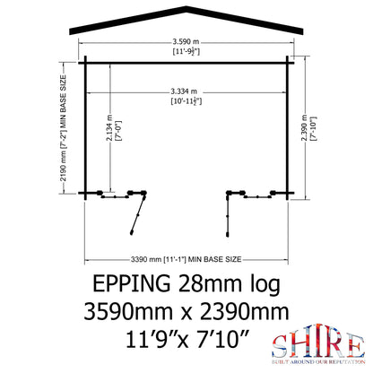 Shire Eppings 12x8