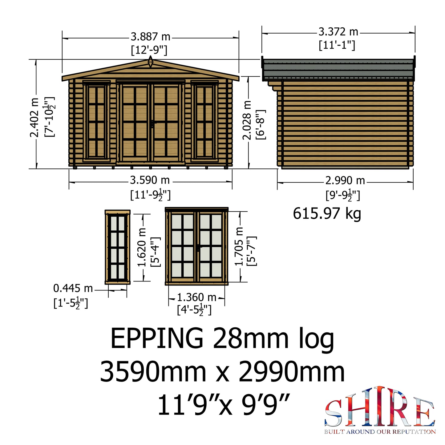 Shire Eppings 12x10