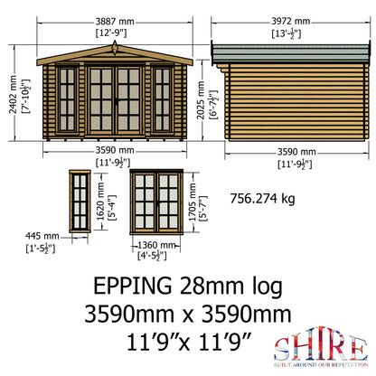 Shire Eppings 12x12