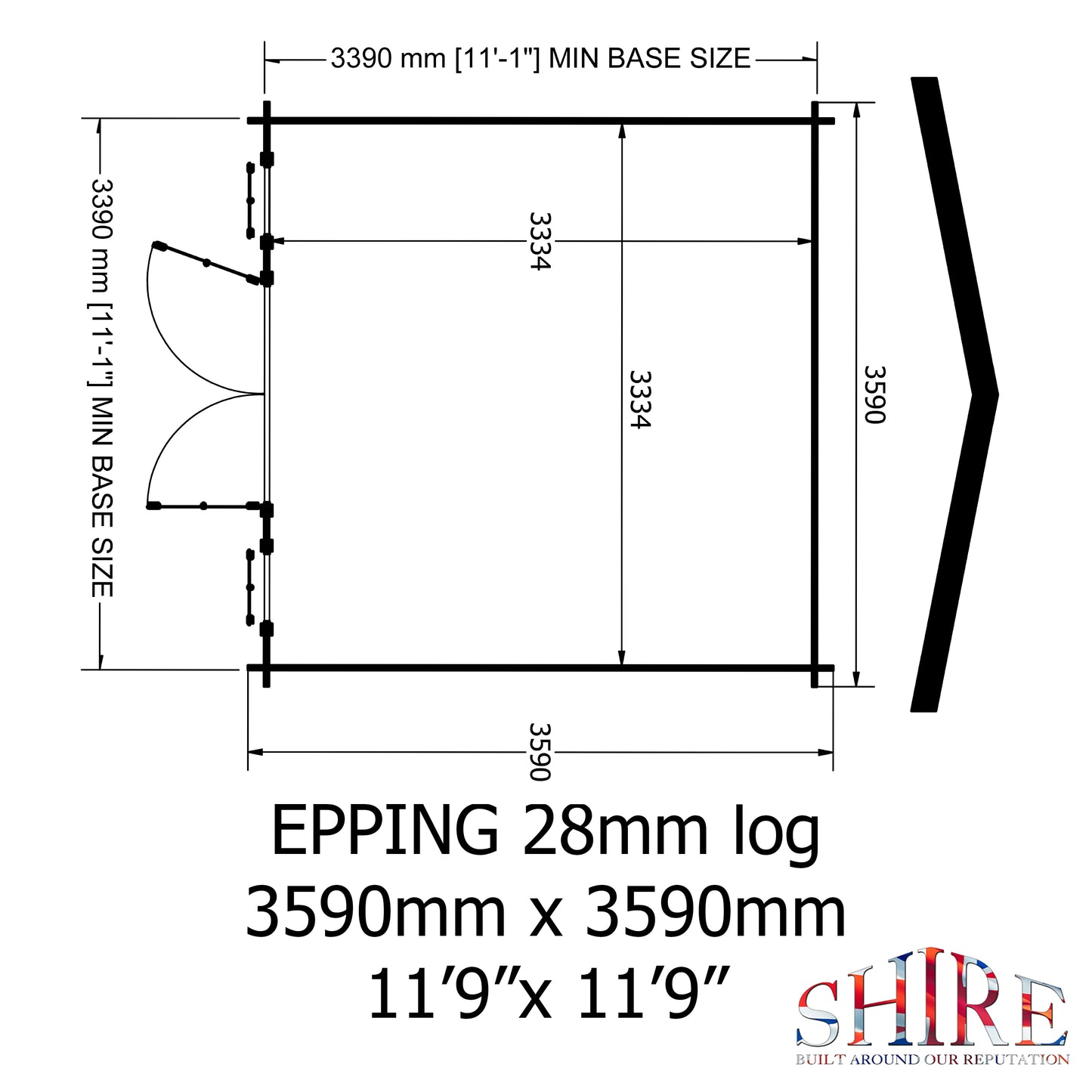 Shire Eppings 12x12