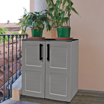 Shire Mid Storage Cupboard with Shelves