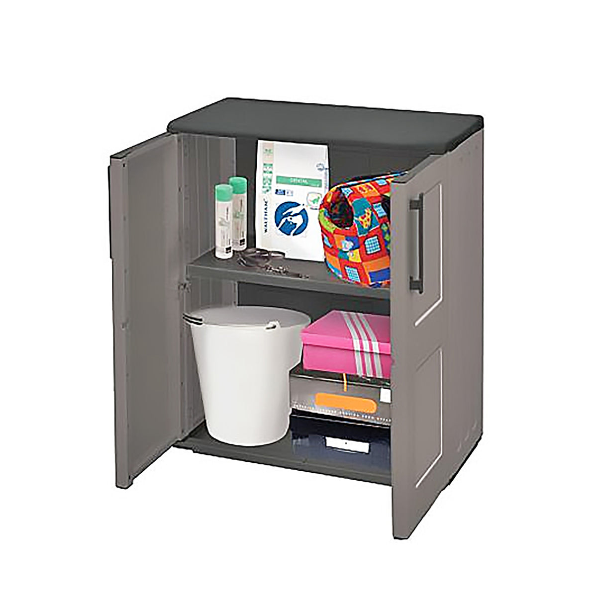 Shire Mid Storage Cupboard with Shelves