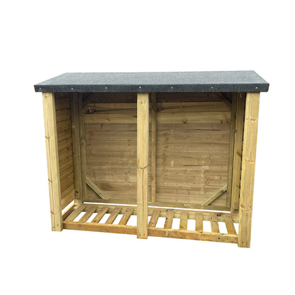 Churnet Valley Felted Heavy Duty Logstore 6X5 (Height FT X Width FT)