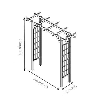 Mercia Flat Top Arch