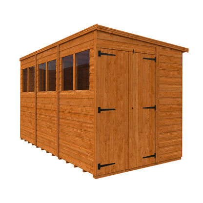 12x6 Double Door Flex Pent