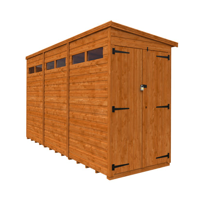 12x4 Flex Pent Security Double Door