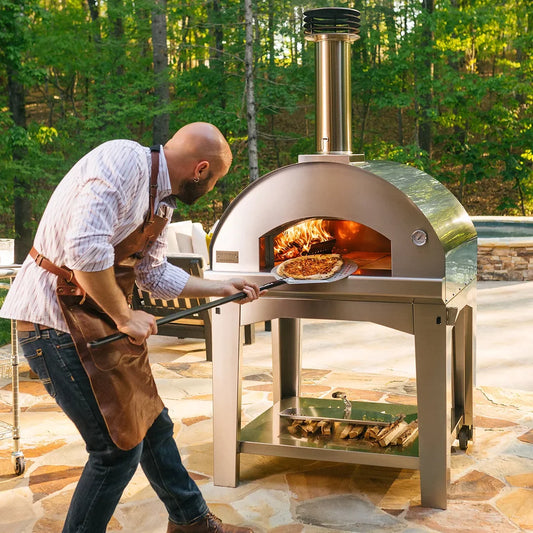 Marinara Build in Wood Pizza Oven - ANTHRACITE