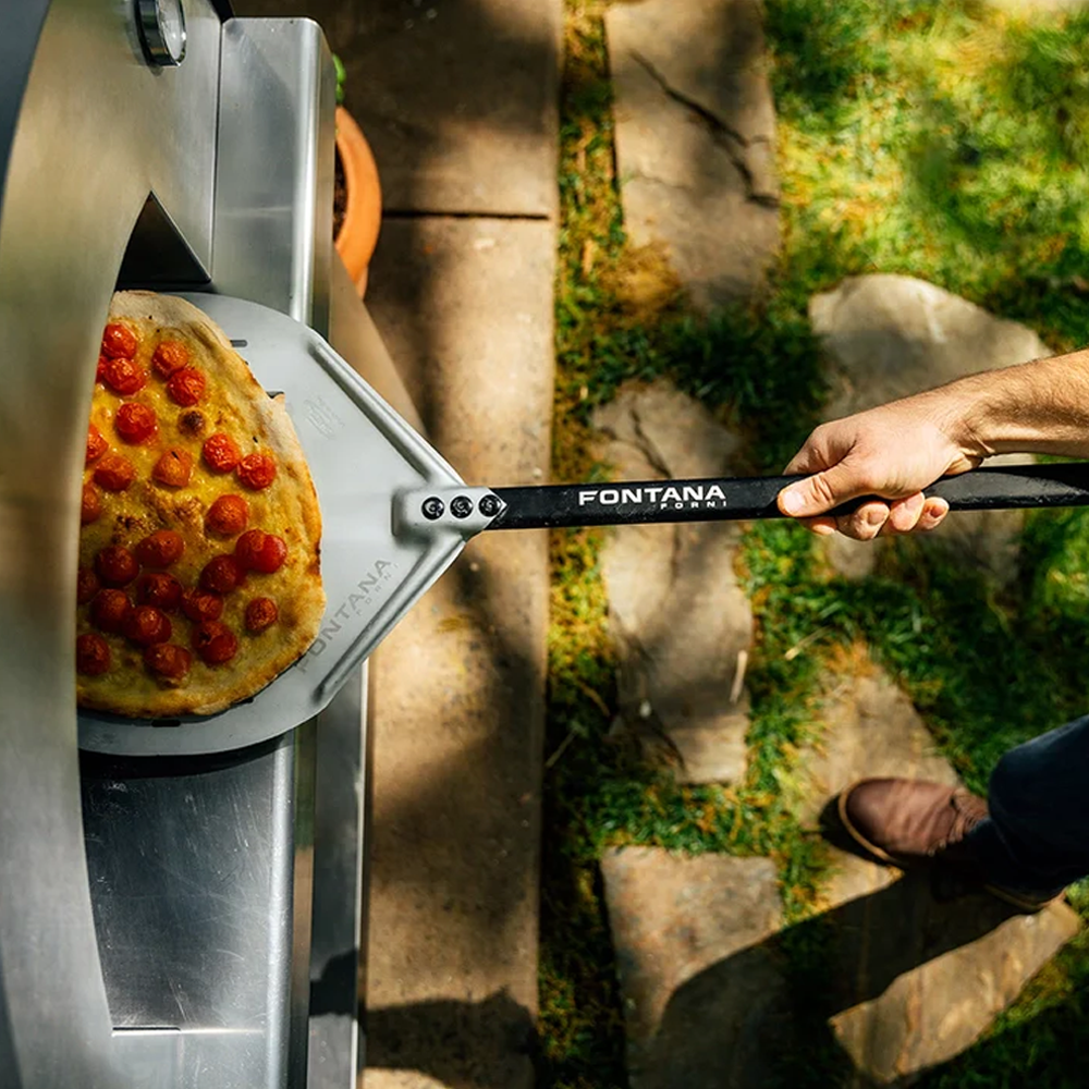 Fontana Margherita Stainless Steel Build In Wood Pizza Oven