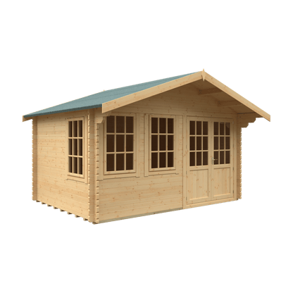 10x14 Forde 44mm Log Cabin