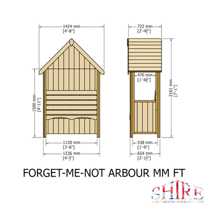 Shire Forget Me Not  Pressure treated