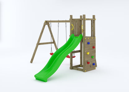 Shire Rumble Ridge Rock Wall with double swing Funny 3 Double Swing)