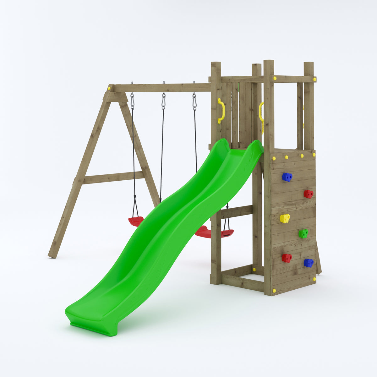 Shire Rumble Ridge Rock Wall with double swing Funny 3 Double Swing)
