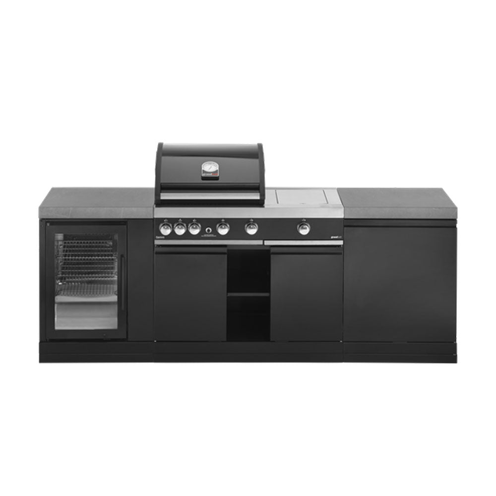 GrandPro 230 Premium G4 Plus Outdoor Kitchen with Fridge
