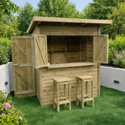 Churnet Valley The Castleton Garden Bar 6X4