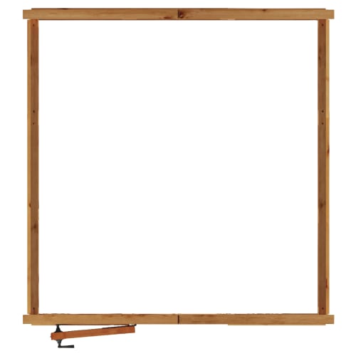 Mercia 6 x 6 Woodsman Apex Greenhouse - Polycarbonate