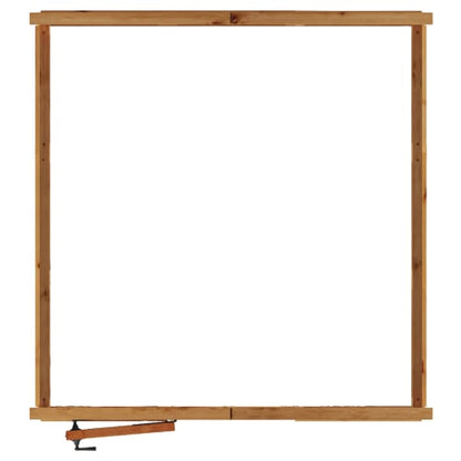 Mercia 6 x 6 Woodsman Apex Greenhouse - Polycarbonate