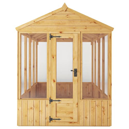 Mercia 8 x 6 Woodsman Apex Greenhouse - Styrene