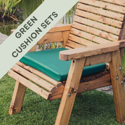 Churnet Valley 4 X Single Green Cushion Sent With Product