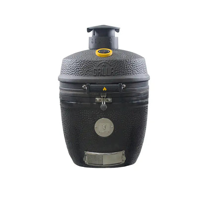 GRLLR Ember Classic 18 inch Kamado Grill | Charcoal Black | Built In