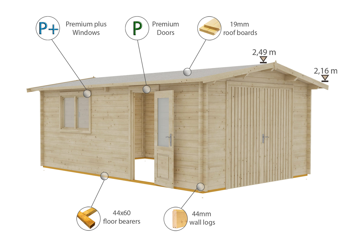 Shire Apex Garage 12x18