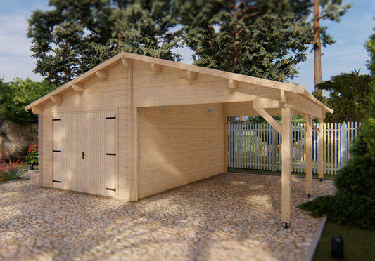 Shire Garage+Carport 6,8x5,6