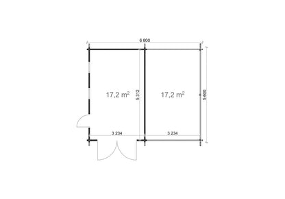 Shire Garage+Carport 6,8x5,6