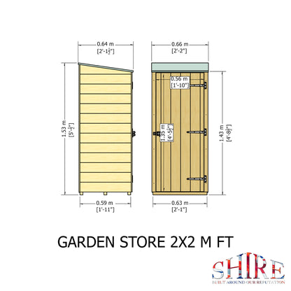 Shire Garden Store Shiplap 2x2