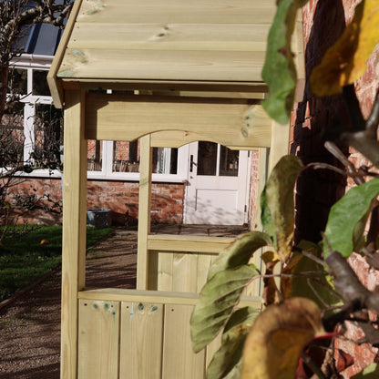 Churnet Valley Willow Storage Arbour Sits 3