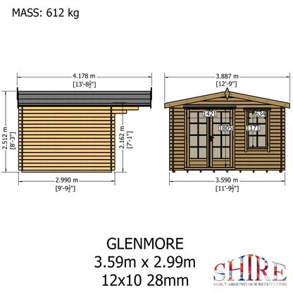 Shire Glenmore 12x10