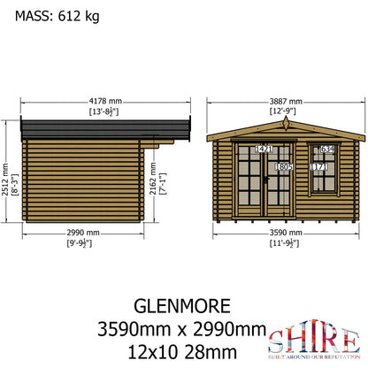 Shire Glenmore 12x10