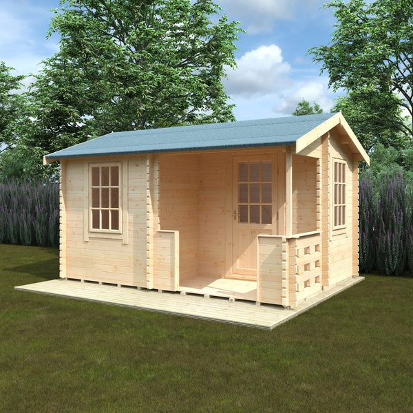 14x10 Gyles 44mm Log Cabin