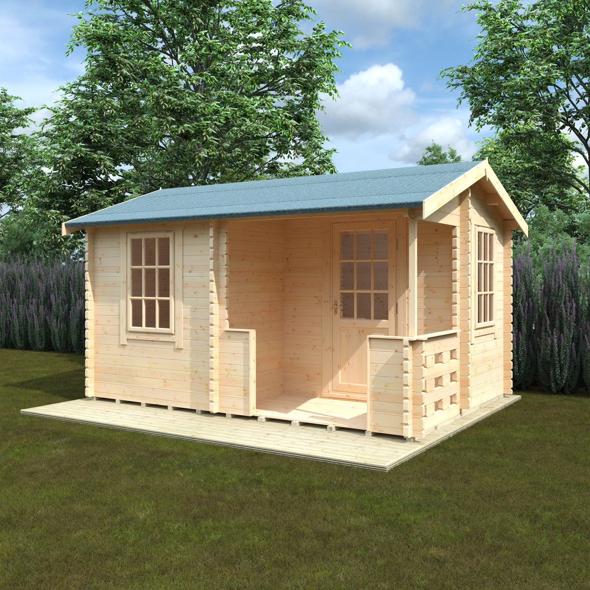 16x14 Gyles 44mm Log Cabin