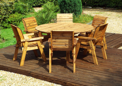 Charles Taylor Six Seater Circular Table Set