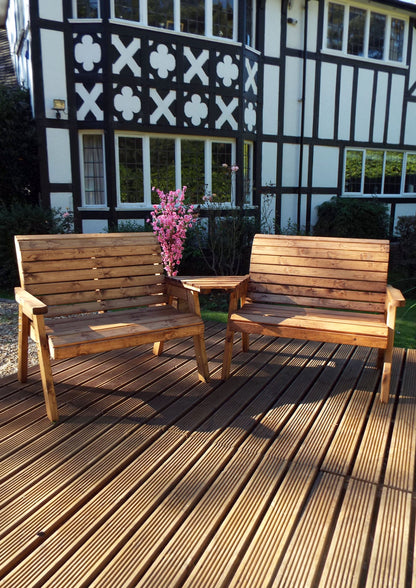 Charles Taylor Twin Bench Set Angled