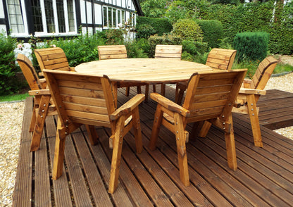 Charles Taylor Eight Seater Circular Table Set