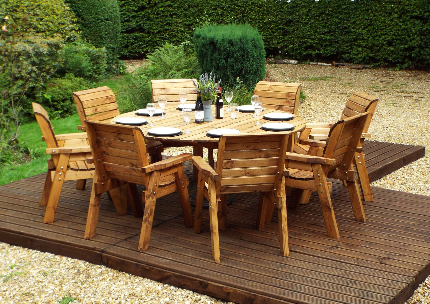 Charles Taylor Eight Seater Circular Table Set