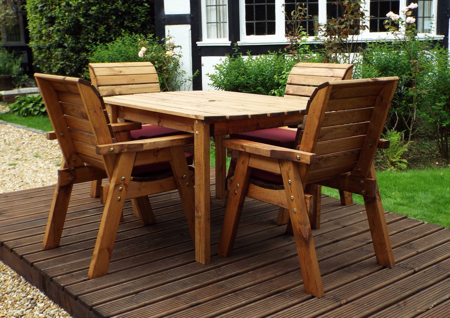 Charles Taylor Four Seater Rect Table Set