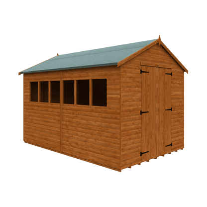 12x8 Loglap Workshop STD Framing