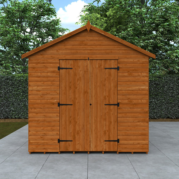 14x8 Loglap Workshop STD Framing
