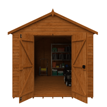 14x8 Loglap Workshop STD Framing