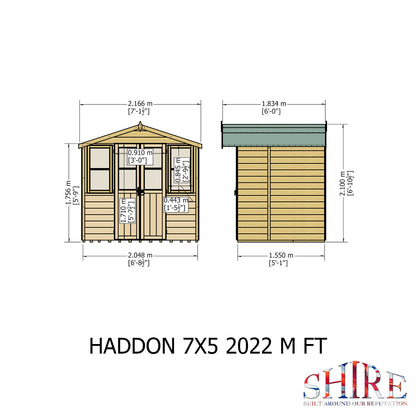 Shire Haddon  7 x 5