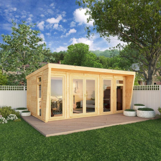 Mercia Sherwood Harlow 5mx3m Insulated Garden Room