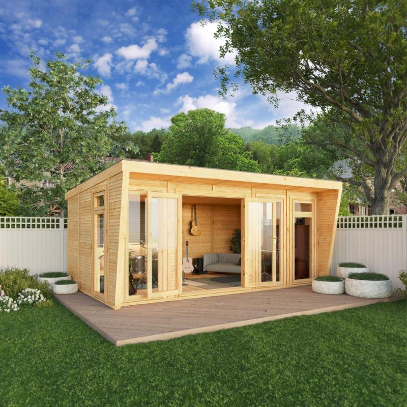 Mercia Sherwood Harlow 5mx3m Insulated Garden Room