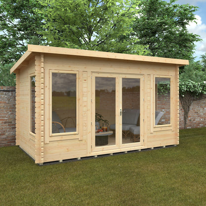14x8w The Hatfield 44mm Log Cabin