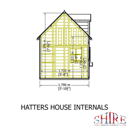 Shire Hatter House 8x6