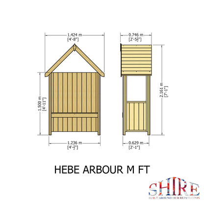 Shire Hebe Pressure treated