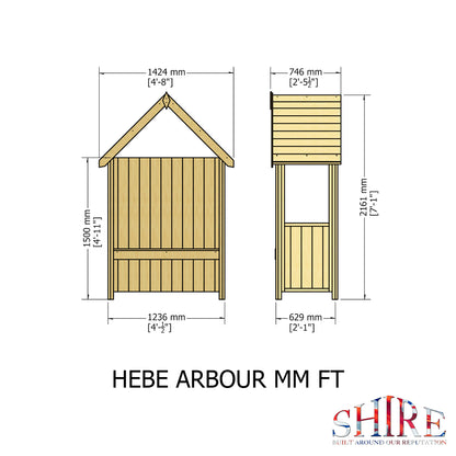 Shire Hebe Pressure treated