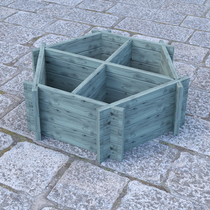 Shire Hexagonal Planter Pressure treated 4