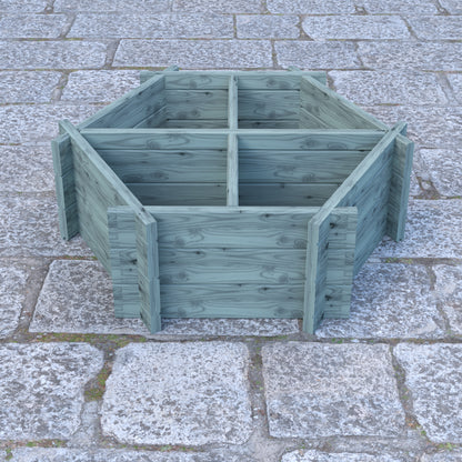 Shire Hexagonal Planter Pressure treated 4