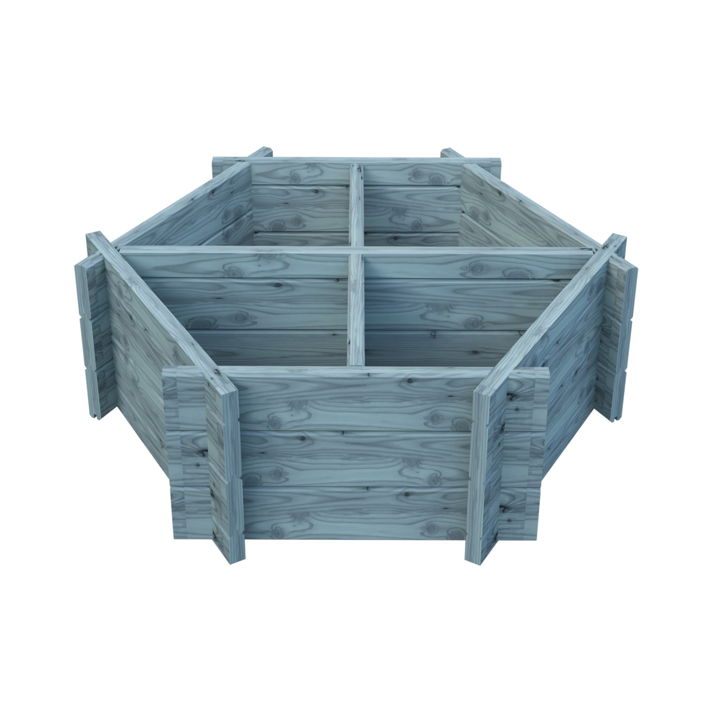 Shire Hexagonal Planter Pressure treated 4